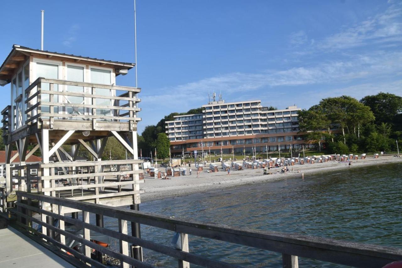 Fewo1846 Intermar - Marina Del Rey - Elegantes Studioapartment Mit Meerblick Und Eigenem Strandkorb กลึคส์บวร์ก ภายนอก รูปภาพ