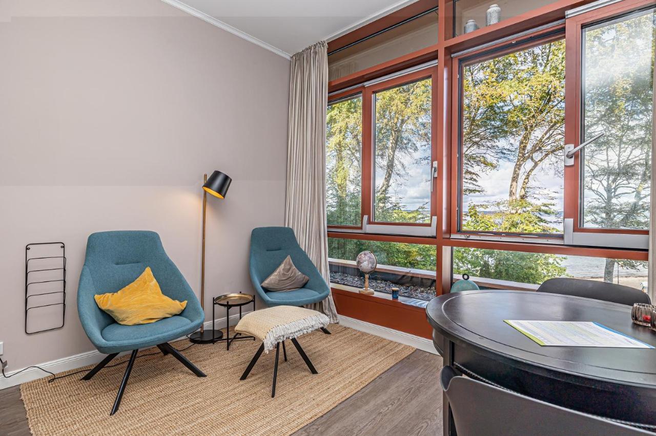 Fewo1846 Intermar - Marina Del Rey - Elegantes Studioapartment Mit Meerblick Und Eigenem Strandkorb กลึคส์บวร์ก ภายนอก รูปภาพ